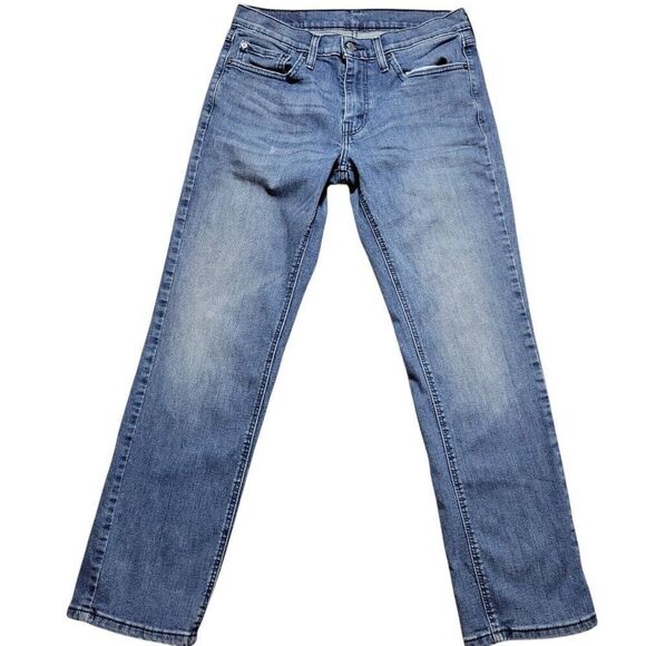 Levis 541 Jeans Mens Tag 31x30 Tag 31x32 Athletic Taper Dark Wash Denim - Picture 1 of 7